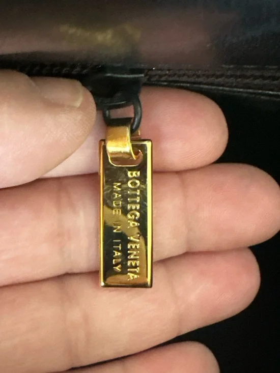 RARE Bottega Veneta Lambskin Intrecciato Olympiia Bag w Bold Leather Link Straps - Picture 10 of 15